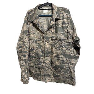 New XL-Long US Air Force Airman Battle System Ground Coat Digital Tiger Stripe